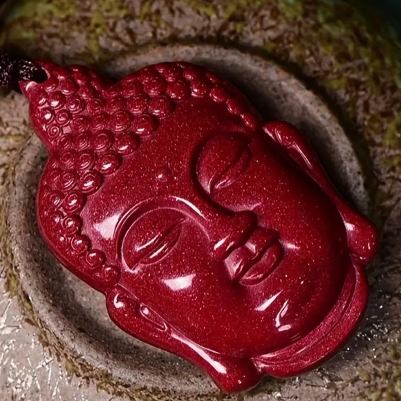 Cinnabar Buddha - Picture 4 of 7